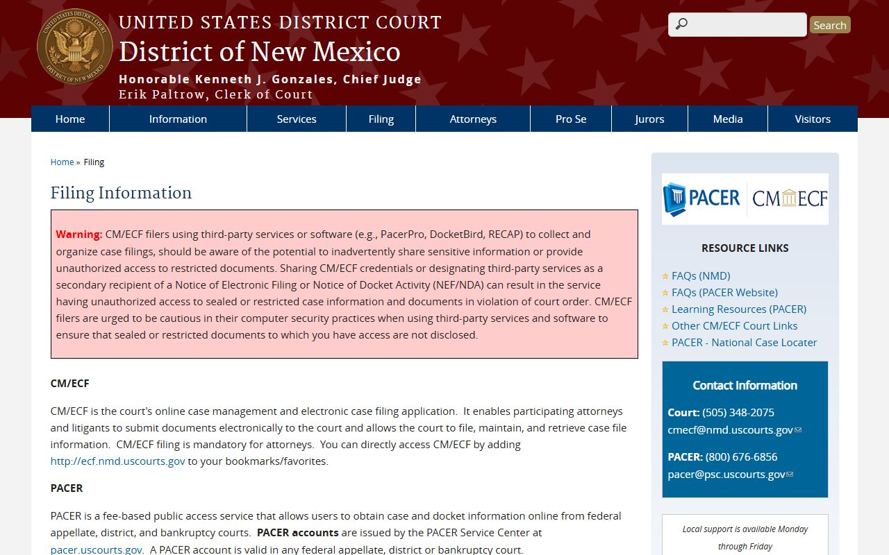 Roosevelt County Court Clerk records contrasted with federal filing information