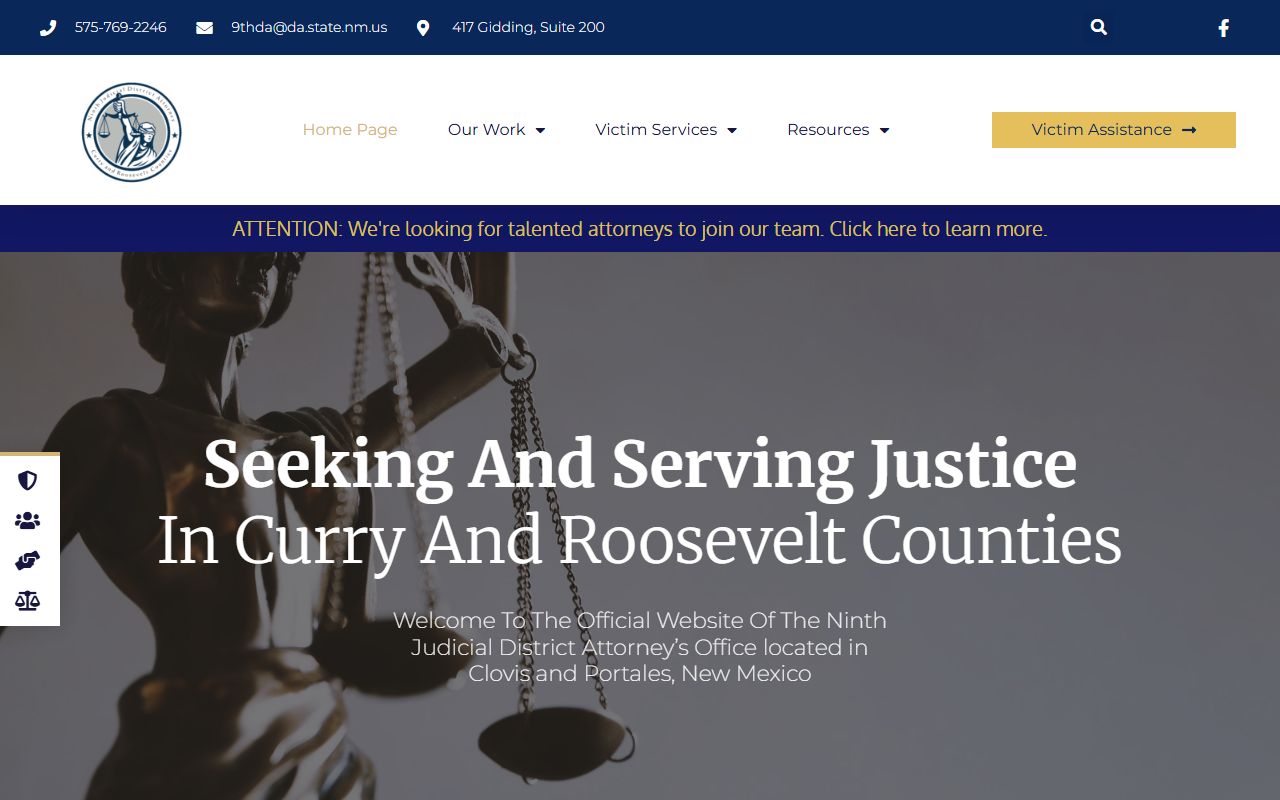 Roosevelt County District Court Ninth Judicial District Attorney source