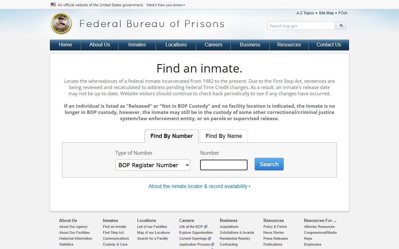 Roosevelt County inmate search BOP inmate locator